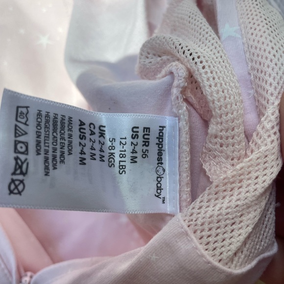 Snoo Happiest Baby Pink Baby Sleep Sack Size Medium - Picture 4 of 4